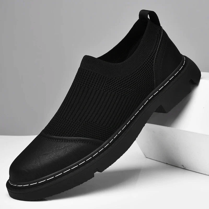 Ace Leather Mesh Shoes - Image 7