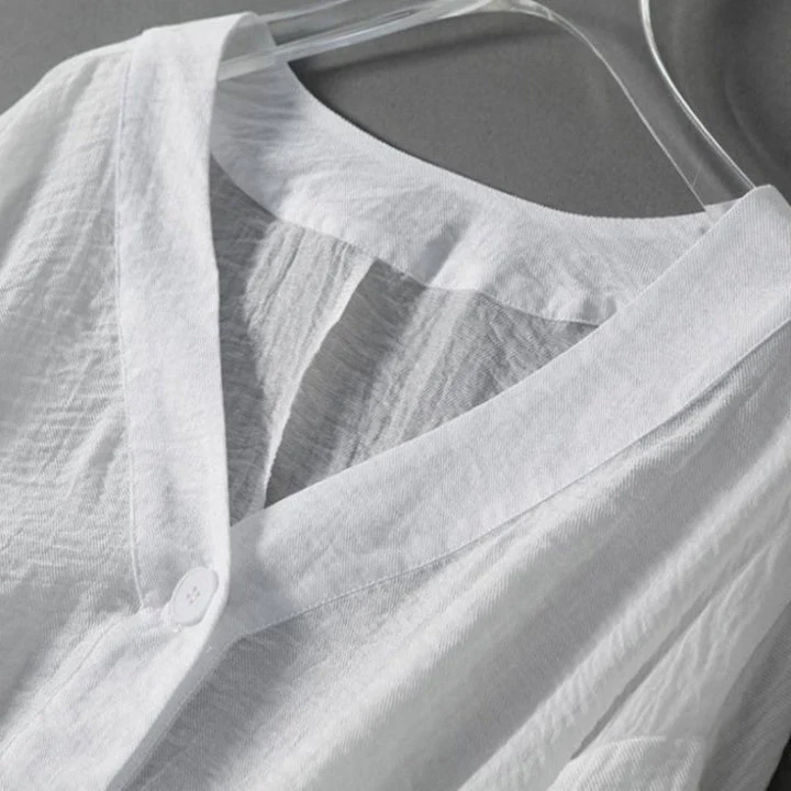 Aire Linen Blouse - Image 3
