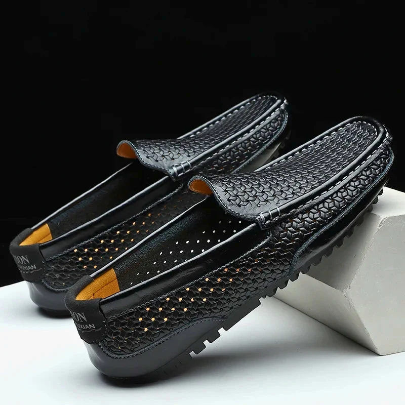 Alaris Genuine Leather Loafers - Image 7