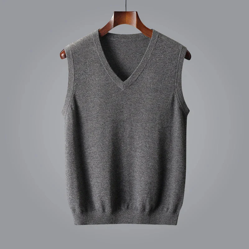 Aldric Cashmere Vest - Image 4