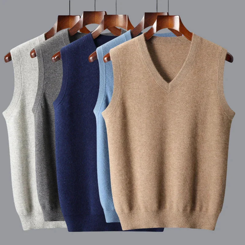 Aldric Cashmere Vest - Image 6
