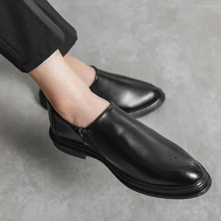 Aldric Genuine Leather Loafers - Image 13