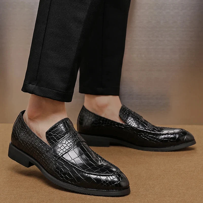 Alston Genuine Leather Loafers - Image 10
