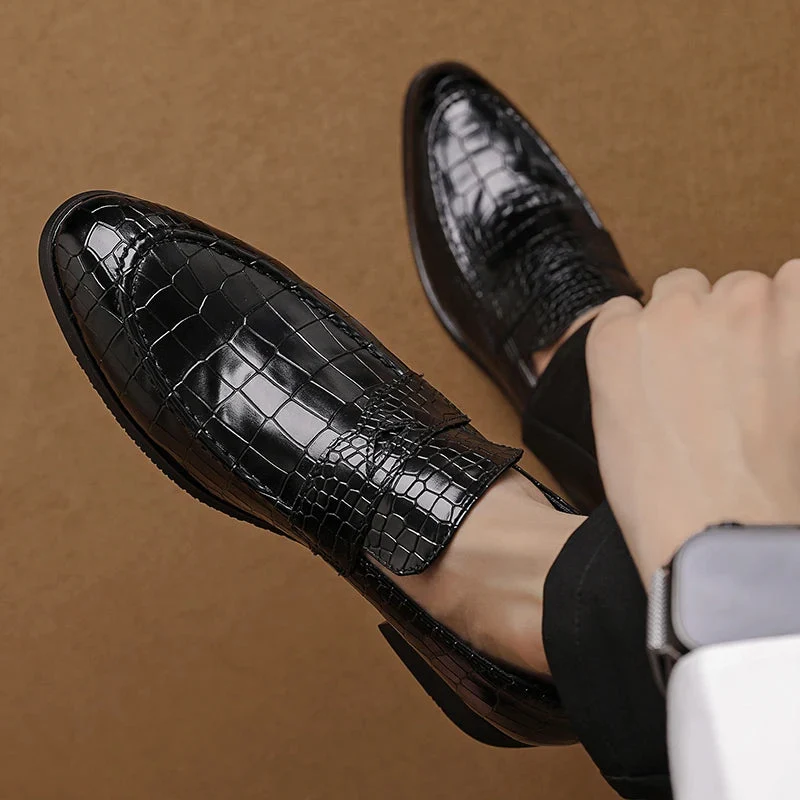 Alston Genuine Leather Loafers - Image 11