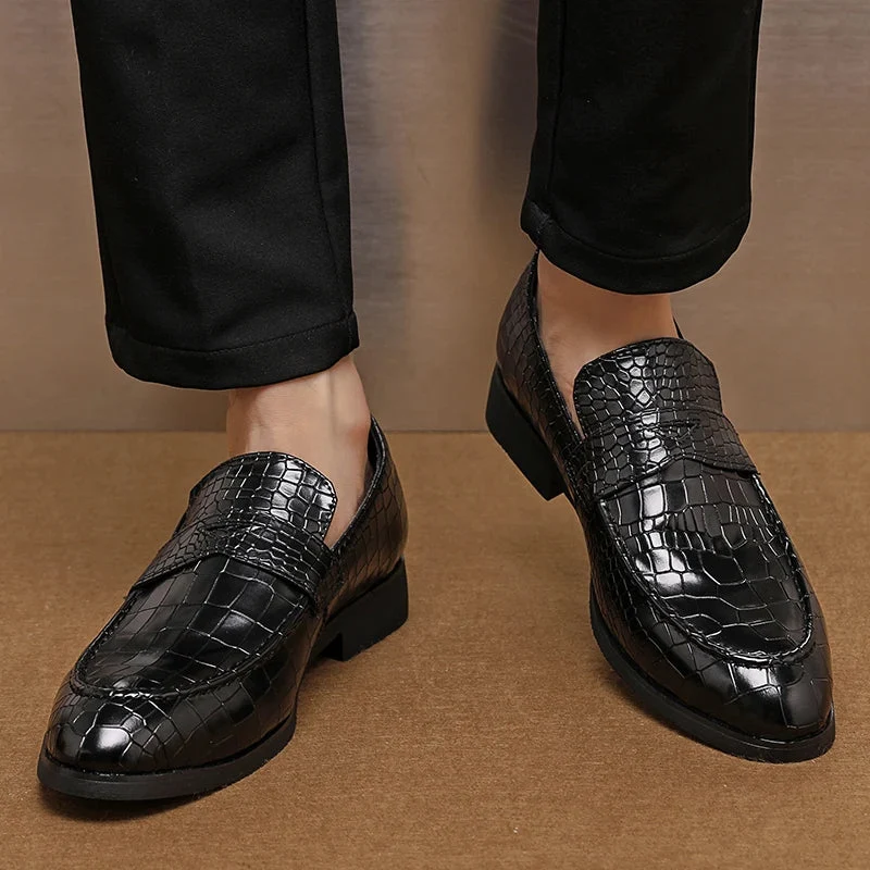 Alston Genuine Leather Loafers - Image 12