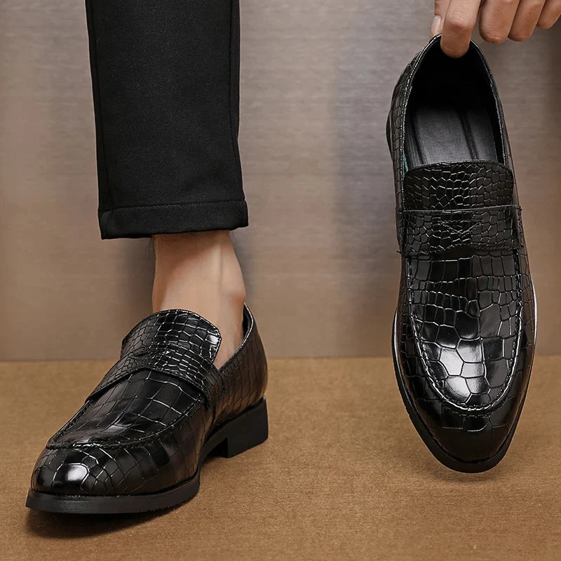 Alston Genuine Leather Loafers - Image 13