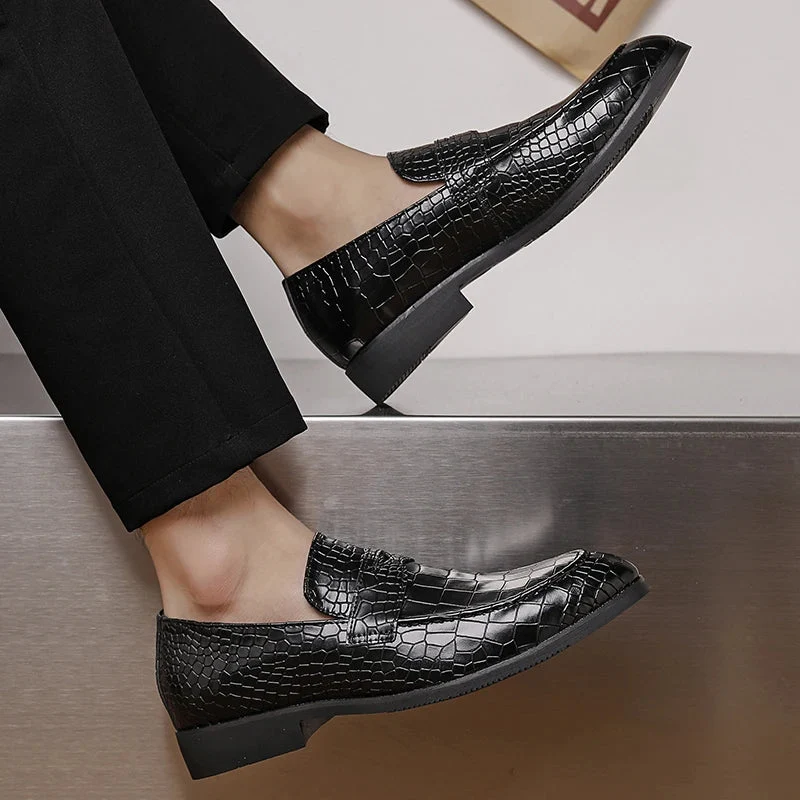 Alston Genuine Leather Loafers - Image 15
