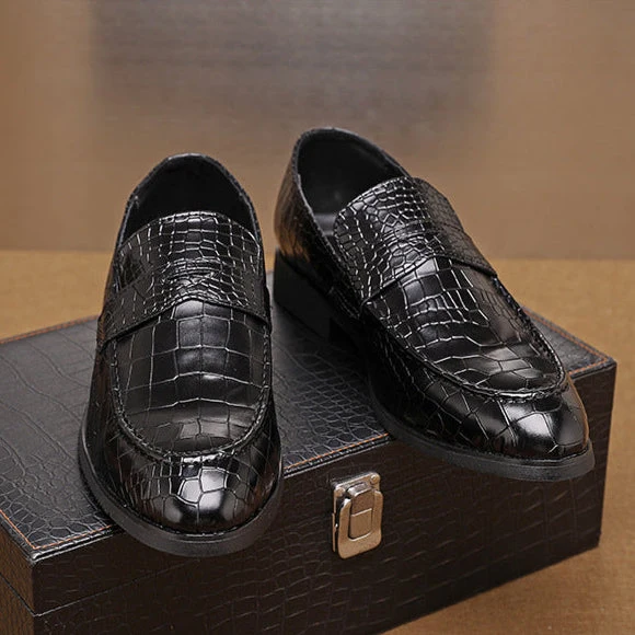 Alston Genuine Leather Loafers - Image 16