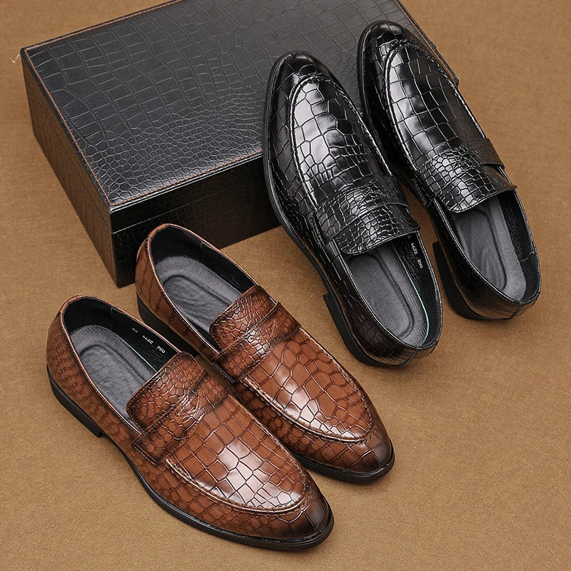 Alston Genuine Leather Loafers - Image 17