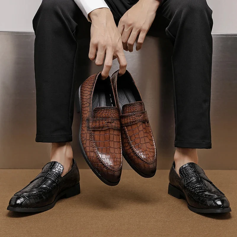 Alston Genuine Leather Loafers - Image 18