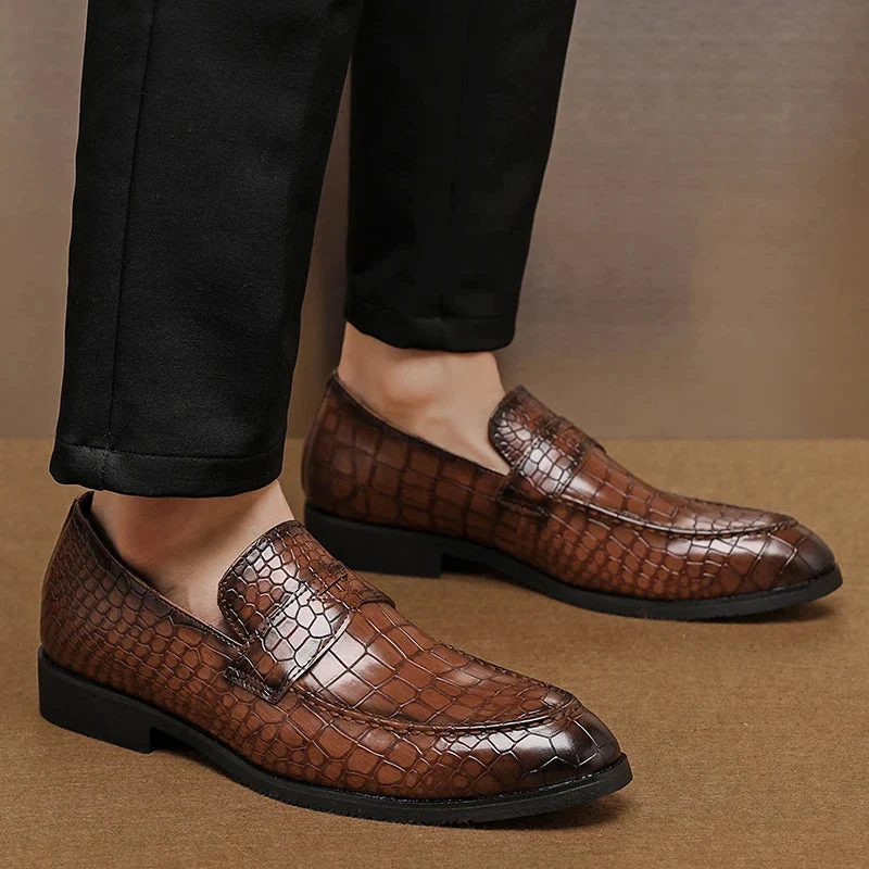 Alston Genuine Leather Loafers - Image 5