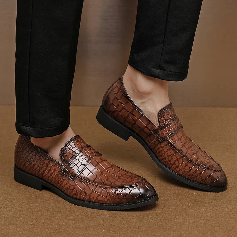 Alston Genuine Leather Loafers - Image 7