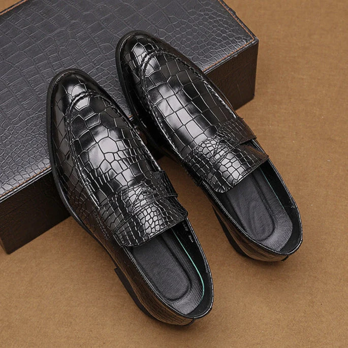 Alston Genuine Leather Loafers - Image 8