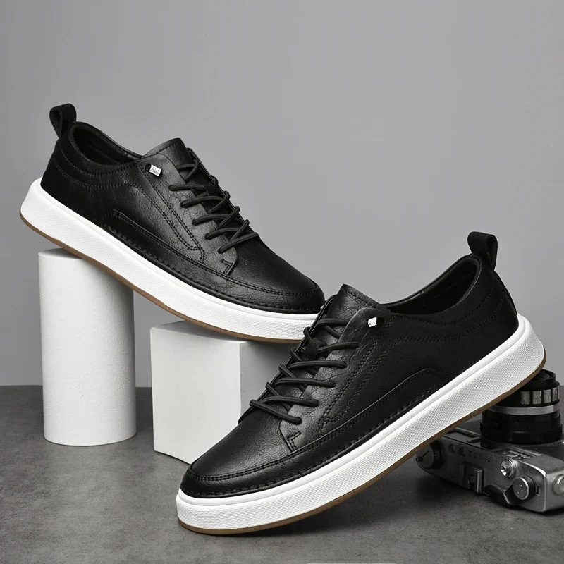 Ashby Genuine Leather Sneakers - Image 6