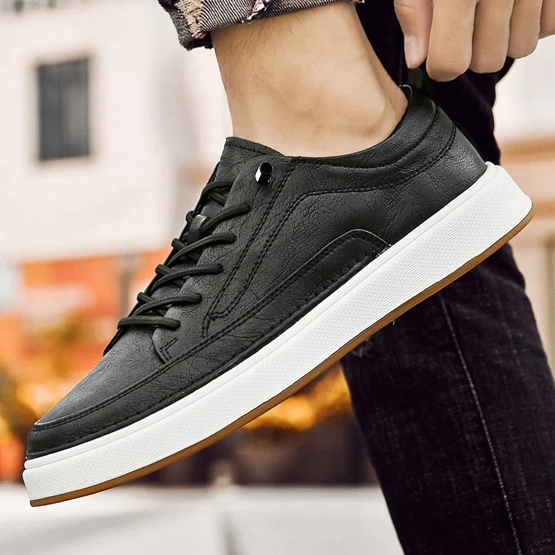 Ashby Genuine Leather Sneakers - Image 7