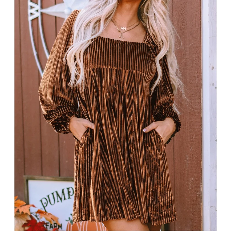 Bellamy Velvet Dress - Image 3