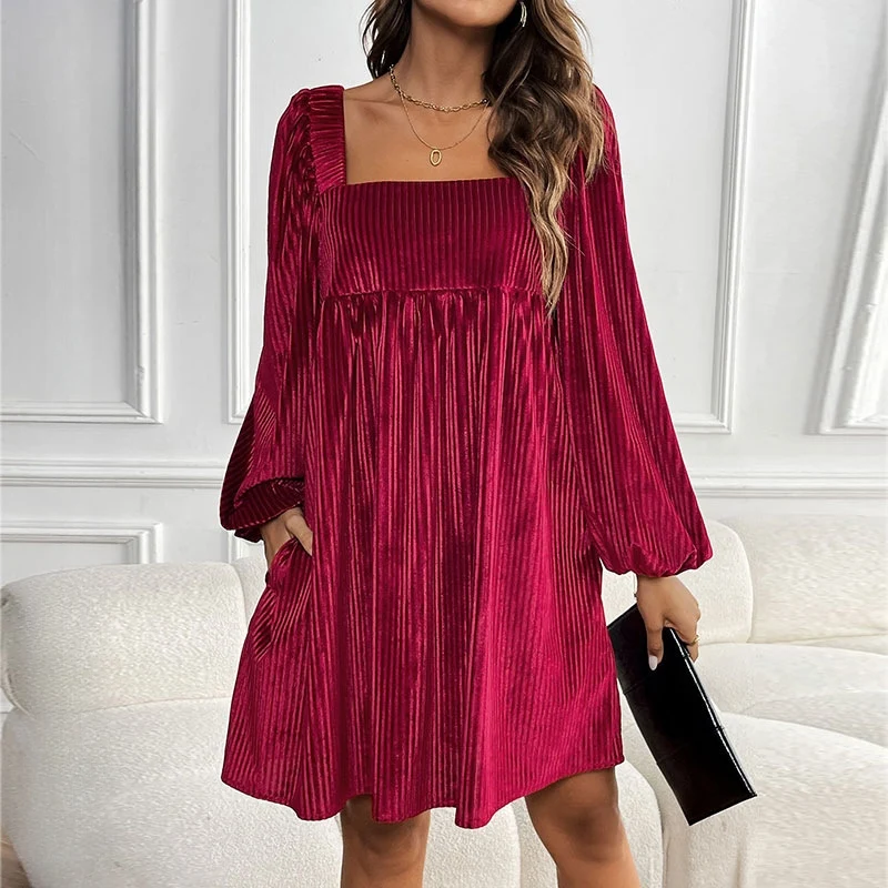 Bellamy Velvet Dress - Image 4