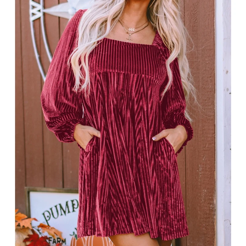 Bellamy Velvet Dress - Image 5