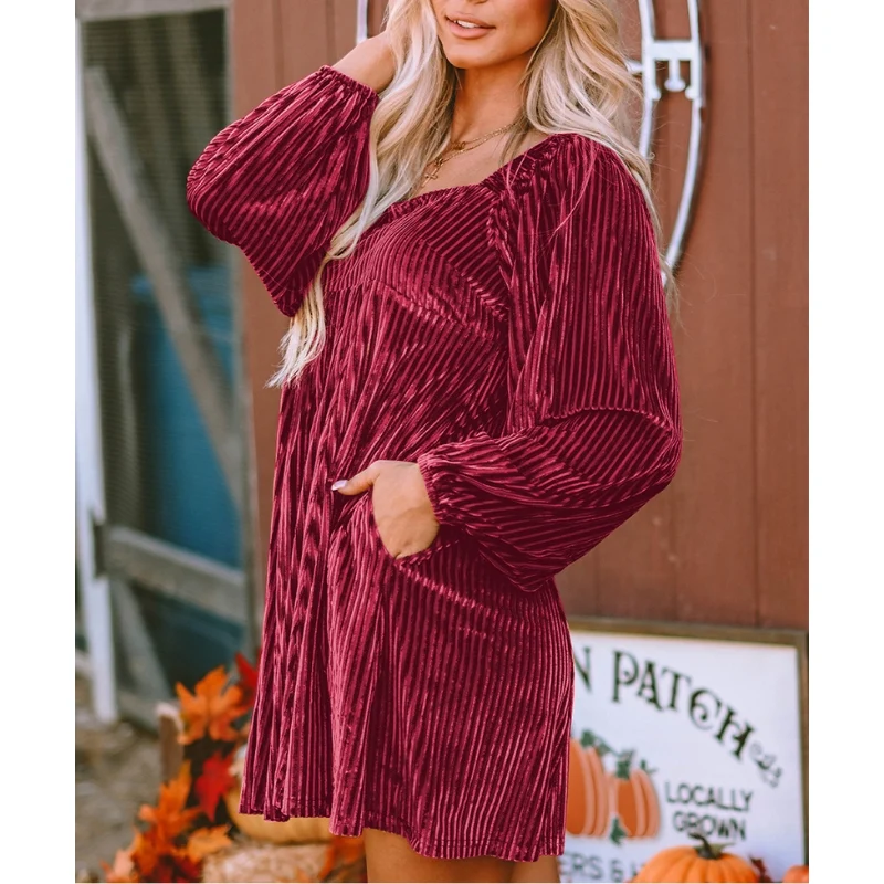 Bellamy Velvet Dress - Image 6