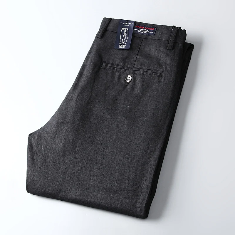 Belmont™ Linen Trousers - Image 3