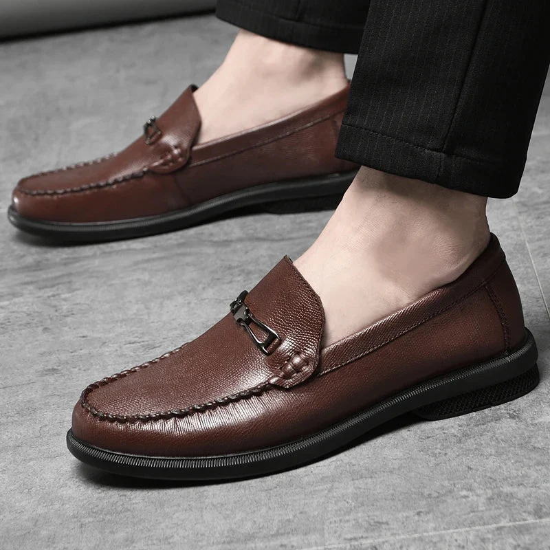 Belvedere Genuine Leather Loafers - Image 12