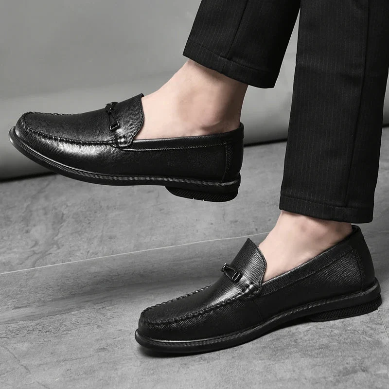 Belvedere Genuine Leather Loafers - Image 3