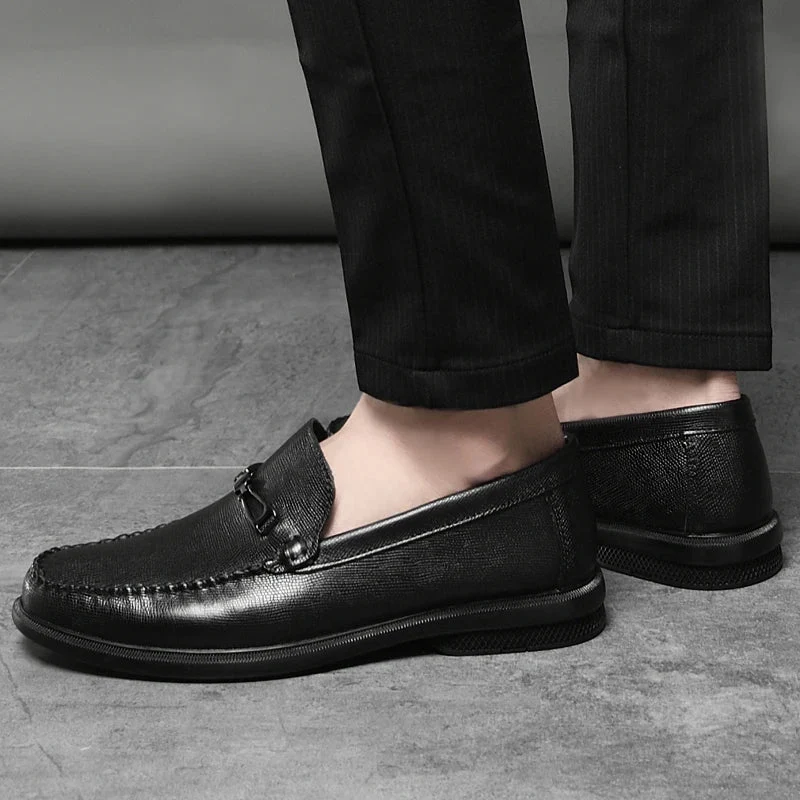 Belvedere Genuine Leather Loafers - Image 4