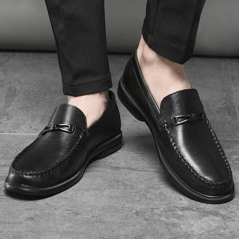 Belvedere Genuine Leather Loafers - Image 8