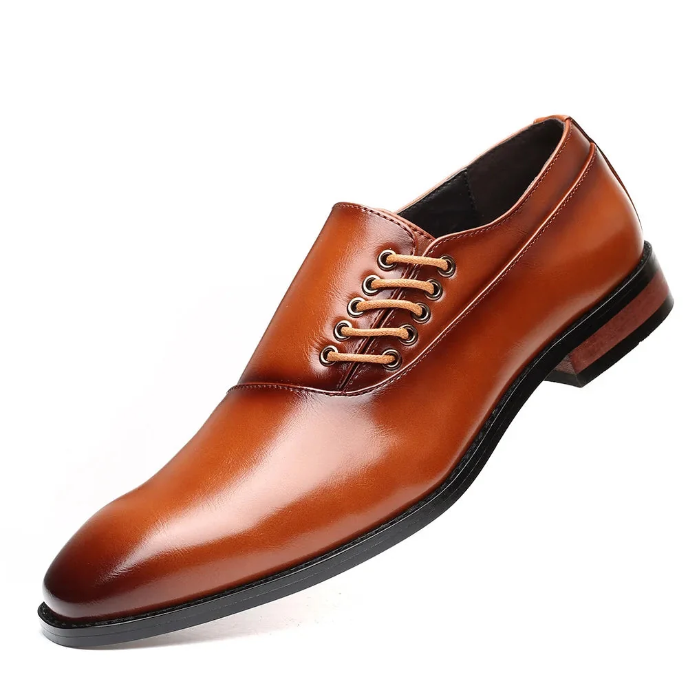 Bertolini Genuine Leather Oxford Shoes - Image 3