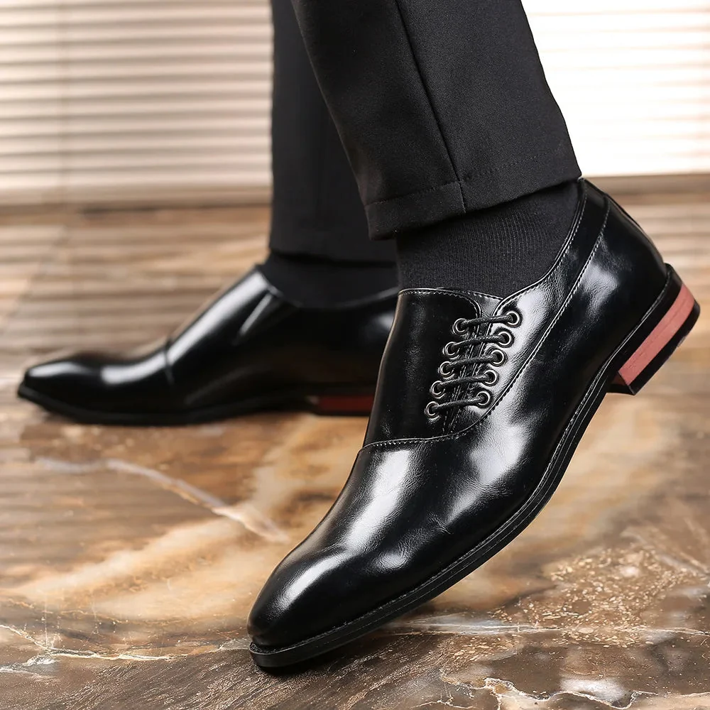 Bertolini Genuine Leather Oxford Shoes - Image 4