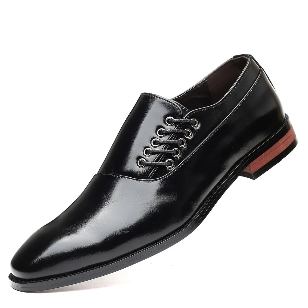 Bertolini Genuine Leather Oxford Shoes - Image 5