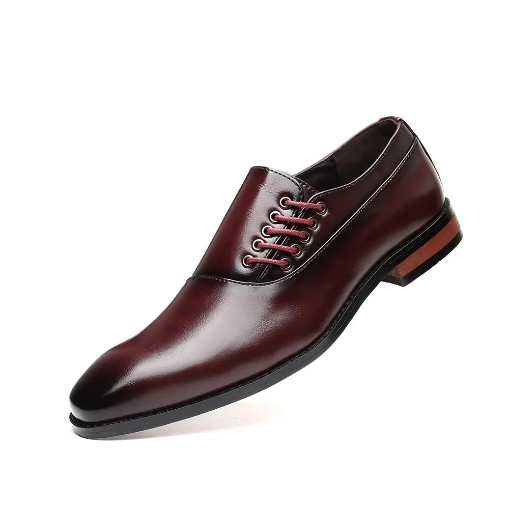 Bertolini Genuine Leather Oxford Shoes - Image 7