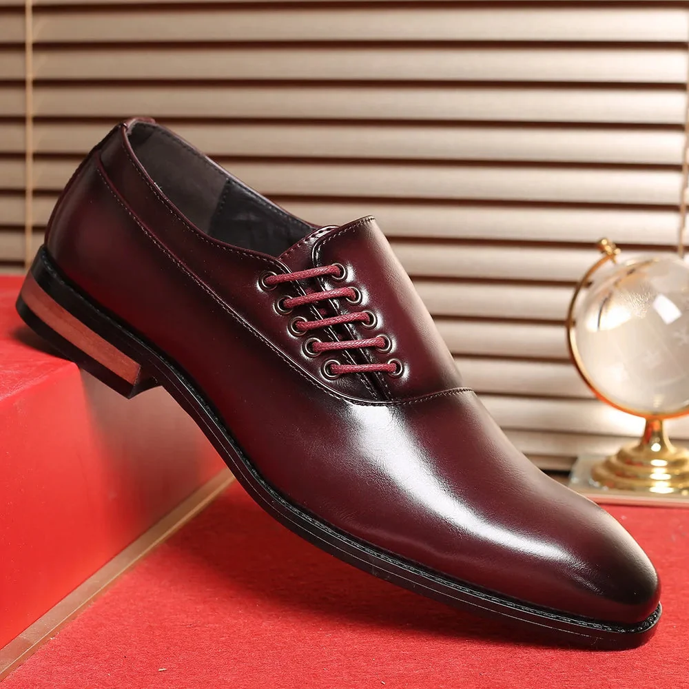 Bertolini Genuine Leather Oxford Shoes - Image 8