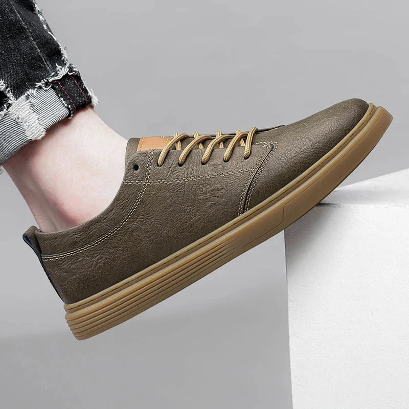 Bexley Genuine Leather Sneakers - Image 5
