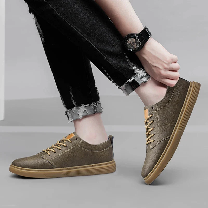 Bexley Genuine Leather Sneakers - Image 8