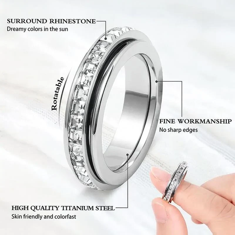 Bomre Anxiety Spinner Ring Set - Image 4