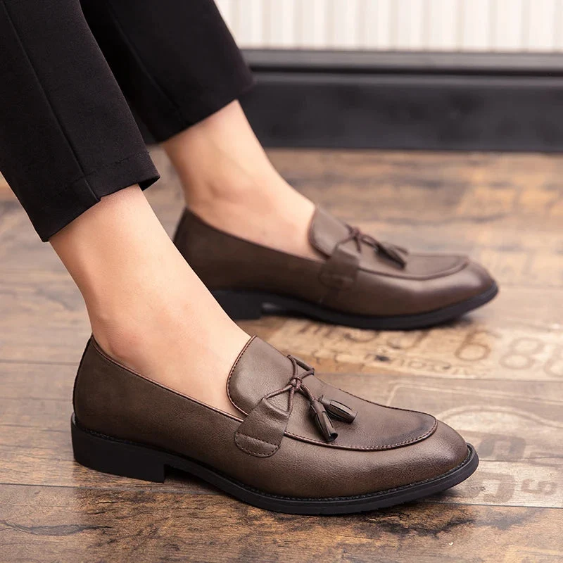 Borlay Genuine Leather Loafers - Image 11