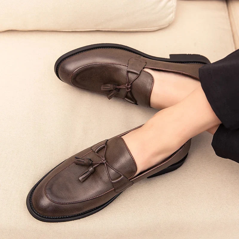 Borlay Genuine Leather Loafers - Image 12