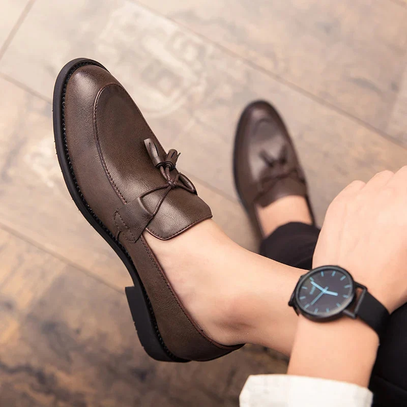 Borlay Genuine Leather Loafers - Image 15