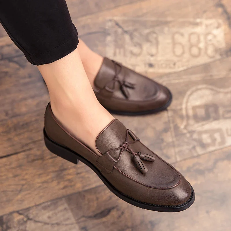 Borlay Genuine Leather Loafers - Image 16