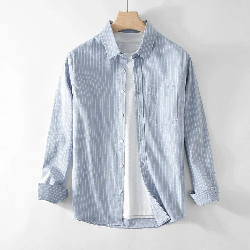 Braylin™ Striped Linen Shirt