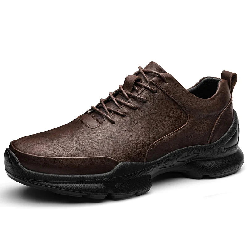Brex Genuine Leather Sneakers - Image 2