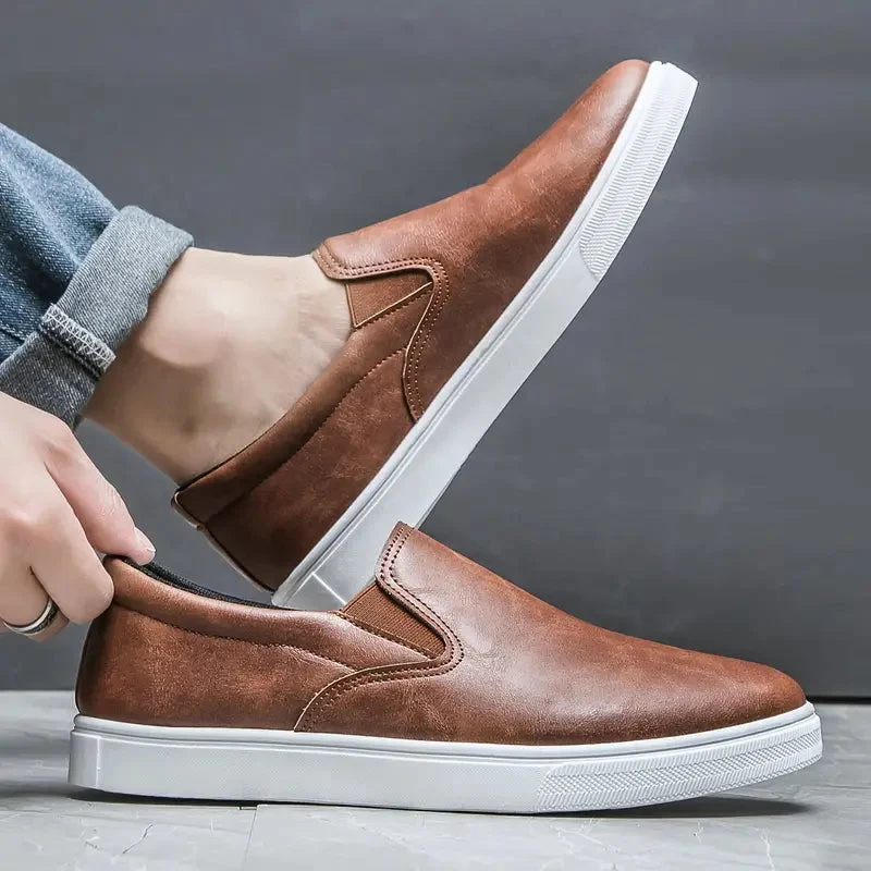 Brock Leather Loafers - Image 2