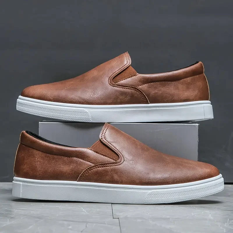 Brock Leather Loafers - Image 3