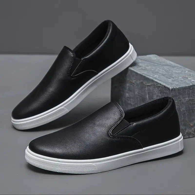 Brock Leather Loafers - Image 4