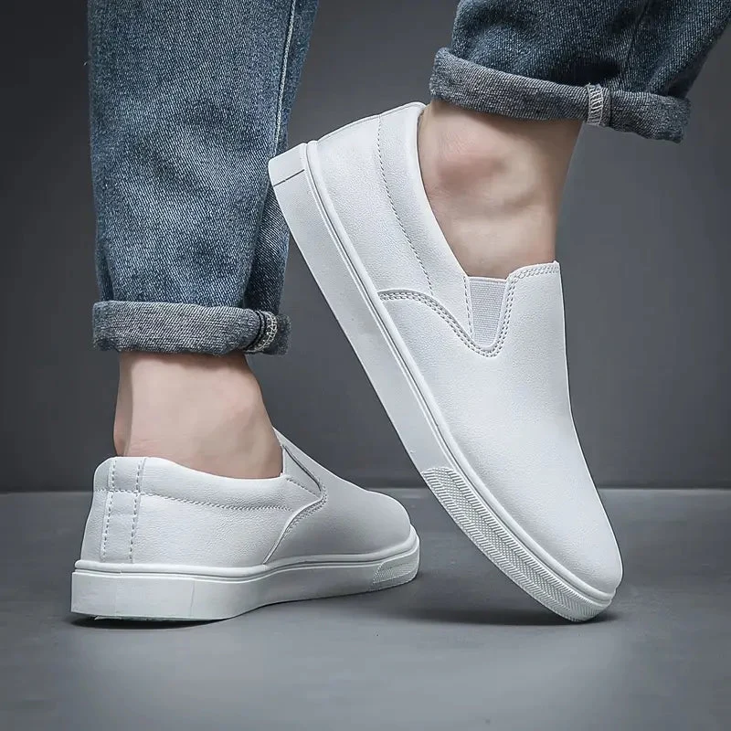 Brock Leather Loafers - Image 5