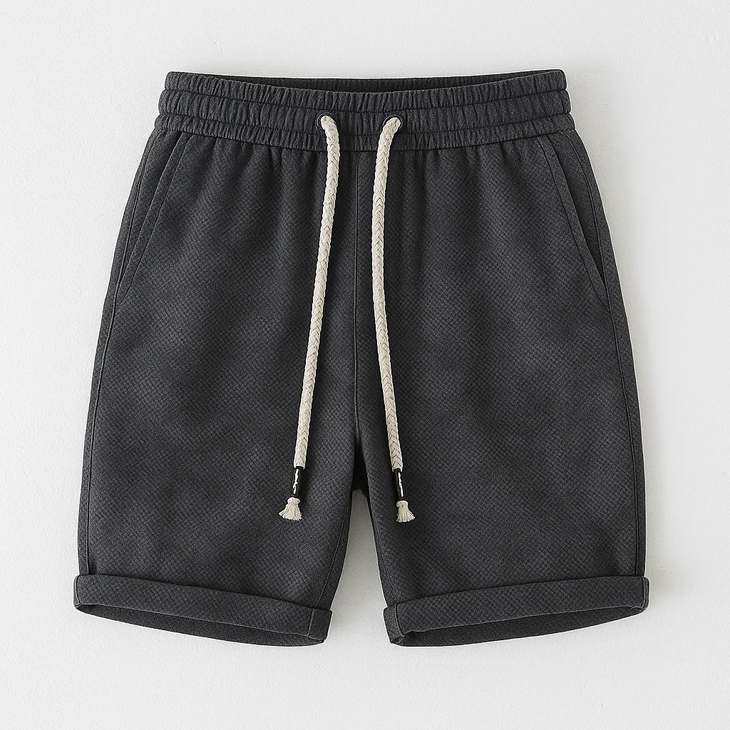 Brooklyn Washed Knit Shorts - Image 2