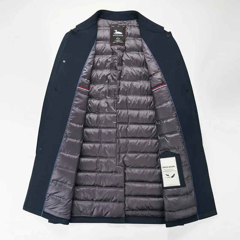 Burke Down Trench Coat - Image 3