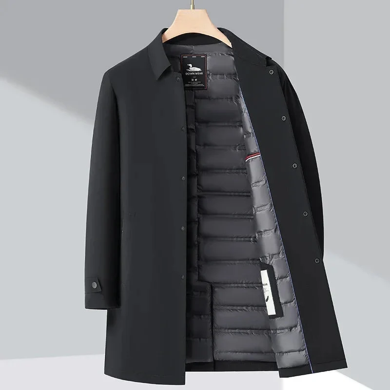 Burke Down Trench Coat - Image 4