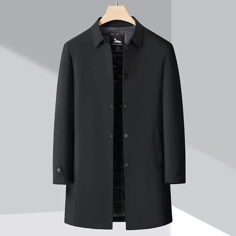 Burke Down Trench Coat - Image 5